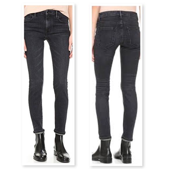 Helmut Lang Denim - SALE Helmut Lang Dark Grey Skinny Jeans 24 NWT